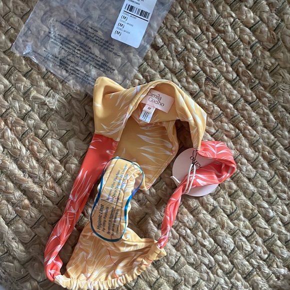 CAMILA COELHO ❤️‍🔥 ALIPHA PALM BOTTOMS NWT SIZE MEDIUM - Picture 13 of 14